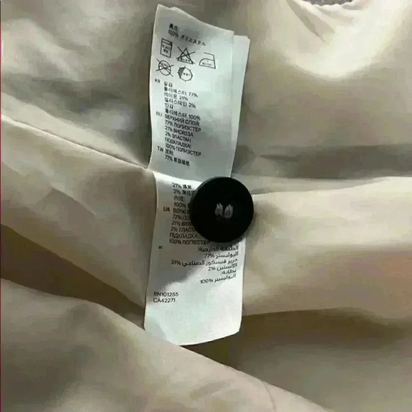 H&M Light Gray Casual Blazer in EUC✨ Comfy All Day Sz 6 - Picture 7 of 8